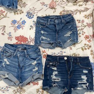 COPY - 3 pairs of American Eagle Jean Short Shorts